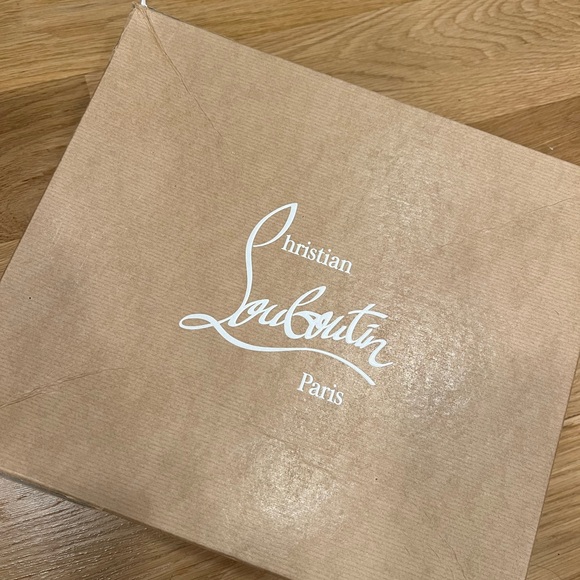 NEW IN BOX Christian Louboutin Chocazeppa Spikes 120 Leather Wedge Sandal - Picture 10 of 11